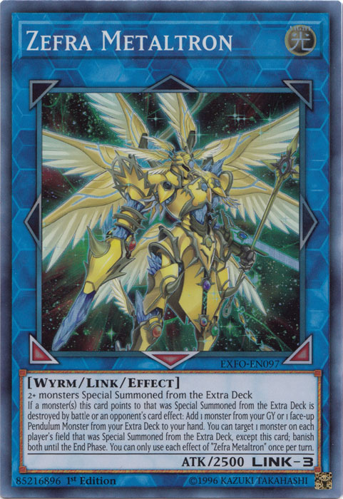 Zefra Metaltron [EXFO-EN097] Super Rare | Pegasus Games WI