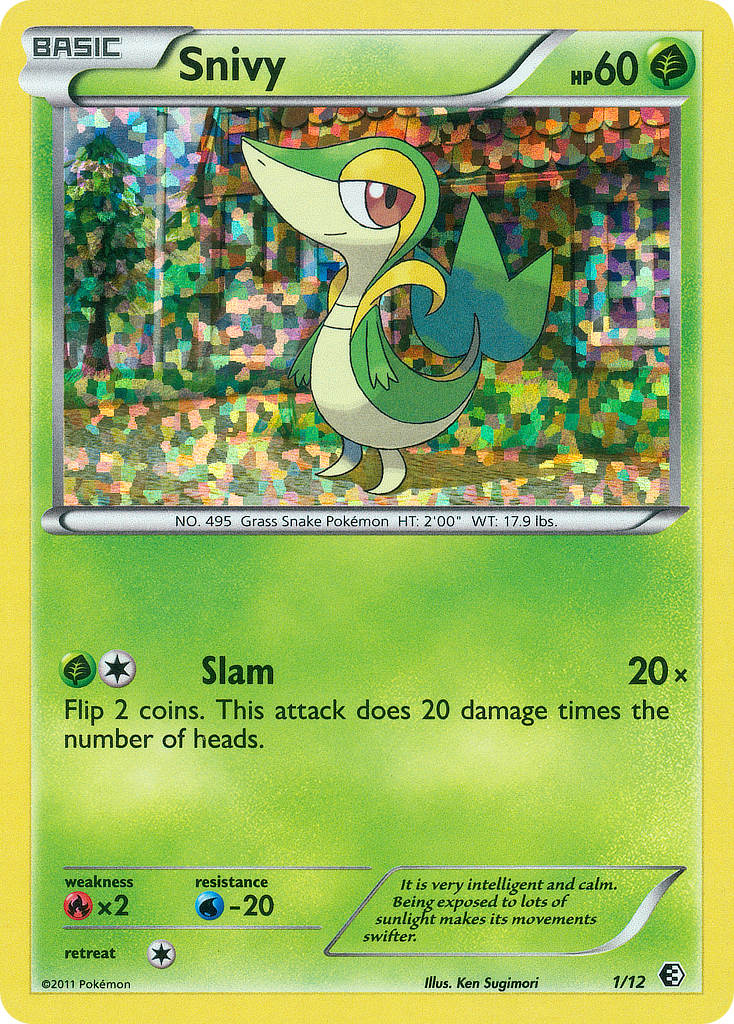 Snivy (1/12) [McDonald's Promos: 2011 Collection] | Pegasus Games WI