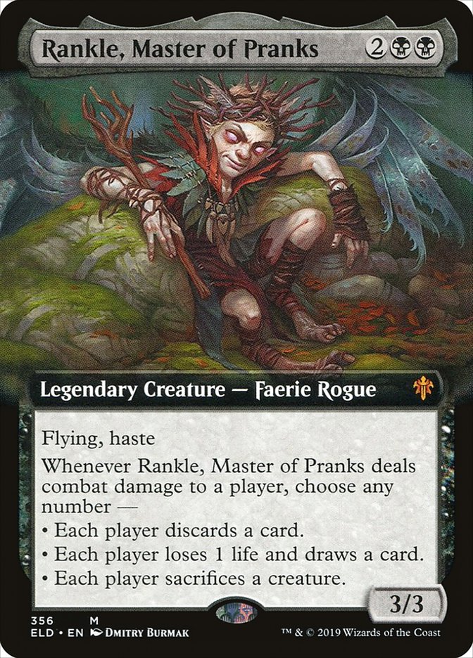 Rankle, Master of Pranks (Extended Art) [Throne of Eldraine] | Pegasus Games WI