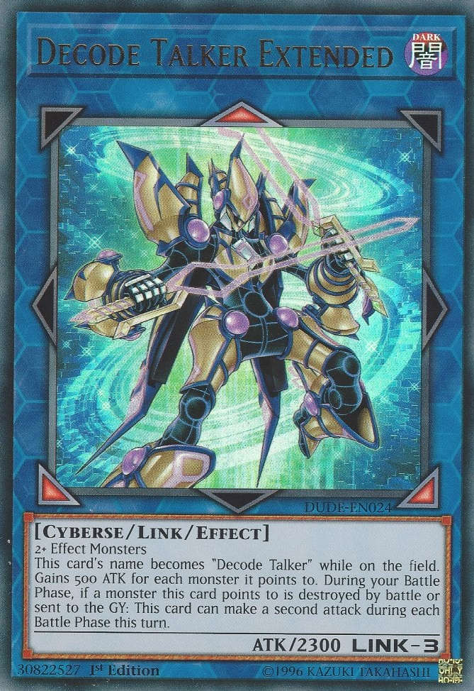 Decode Talker Extended [DUDE-EN024] Ultra Rare | Pegasus Games WI