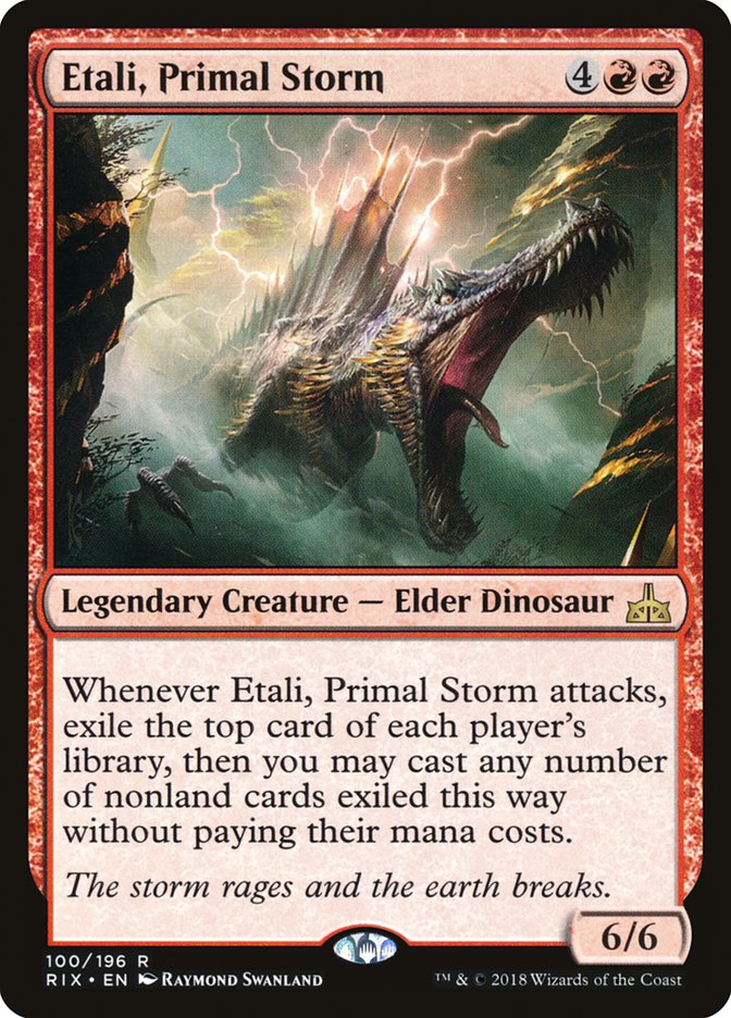 Etali, Primal Storm [Rivals of Ixalan] | Pegasus Games WI