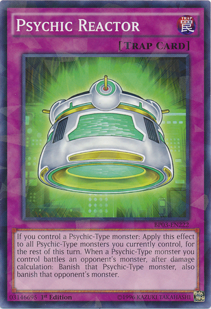 Psychic Reactor (Shatterfoil) [BP03-EN222] Common | Pegasus Games WI