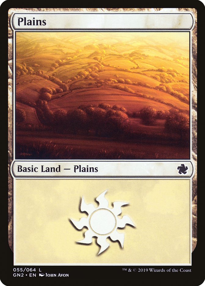 Plains (55) [Game Night 2019] | Pegasus Games WI