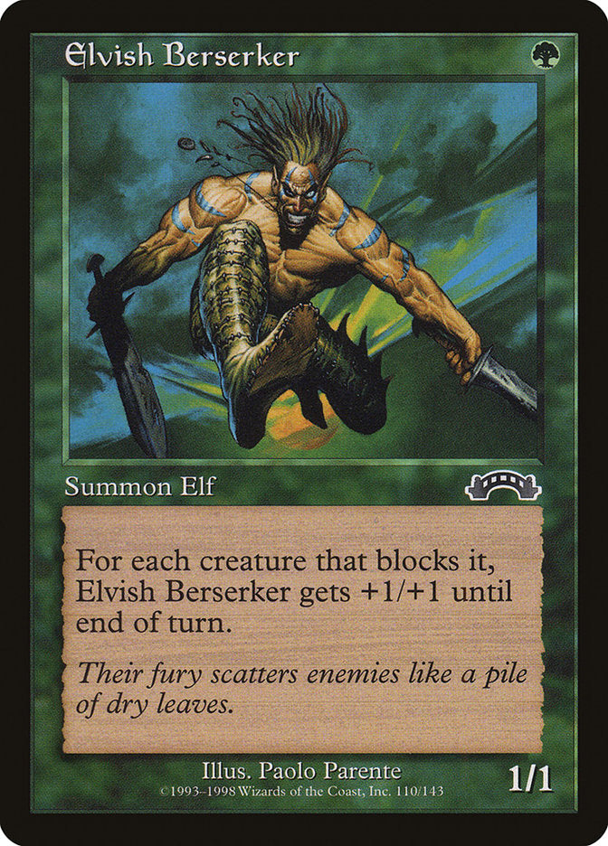 Elvish Berserker [Exodus] | Pegasus Games WI