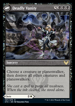Selfless Glyphweaver // Deadly Vanity [Strixhaven: School of Mages] | Pegasus Games WI