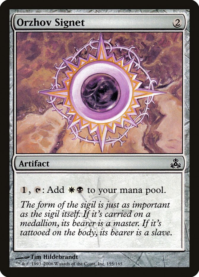 Orzhov Signet [Guildpact] | Pegasus Games WI