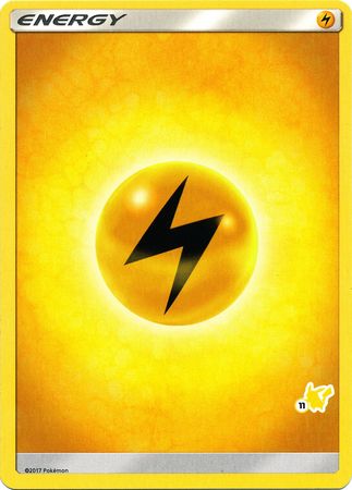 Lightning Energy (Pikachu Stamp #11) [Battle Academy 2020] | Pegasus Games WI