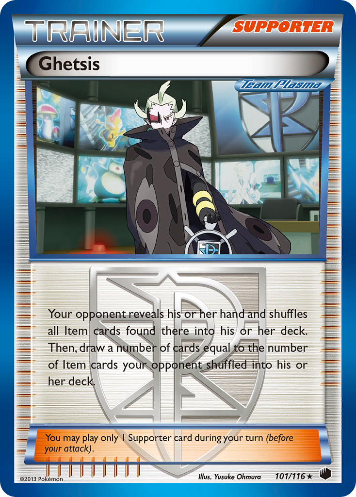 Ghetsis (101/116) [Black & White: Plasma Freeze] | Pegasus Games WI