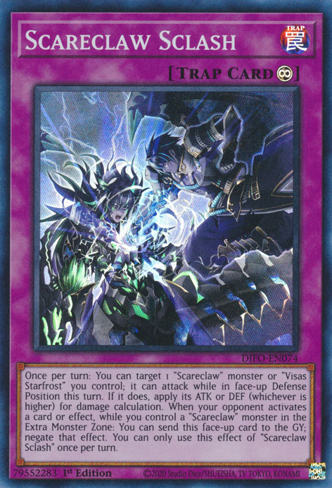 Scareclaw Sclash [DIFO-EN074] Super Rare | Pegasus Games WI