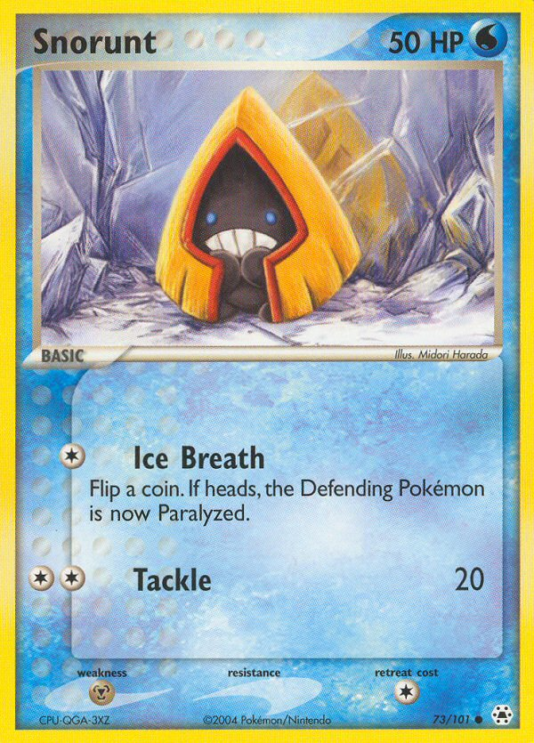 Snorunt (73/101) [EX: Hidden Legends] | Pegasus Games WI