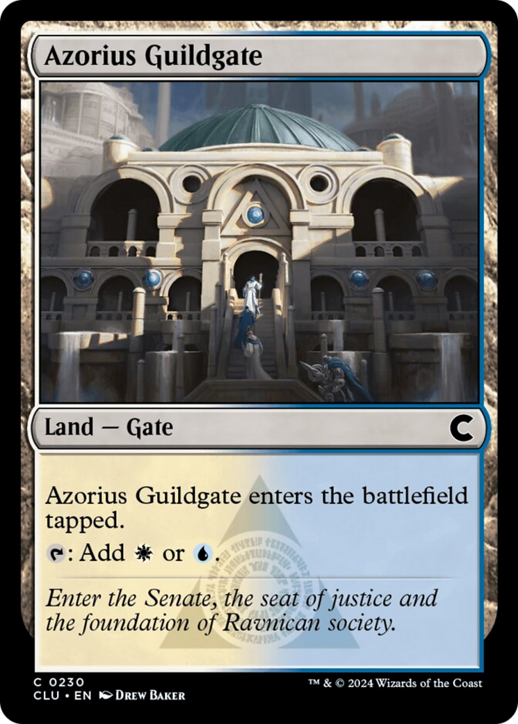 Azorius Guildgate [Ravnica: Clue Edition] | Pegasus Games WI