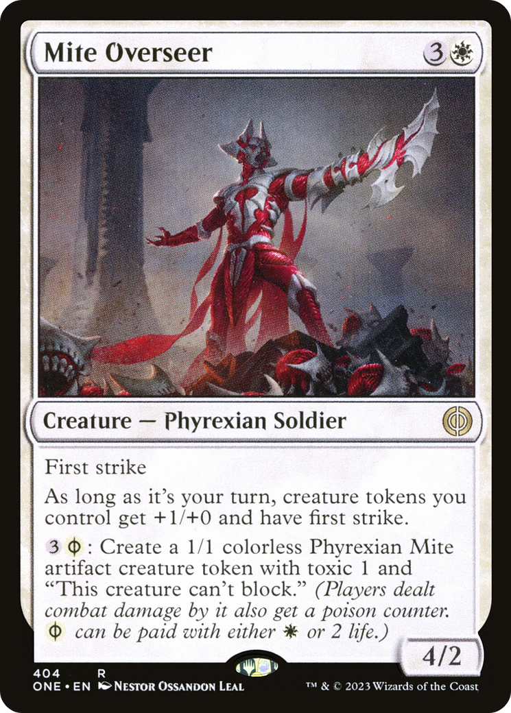 Mite Overseer [Phyrexia: All Will Be One] | Pegasus Games WI