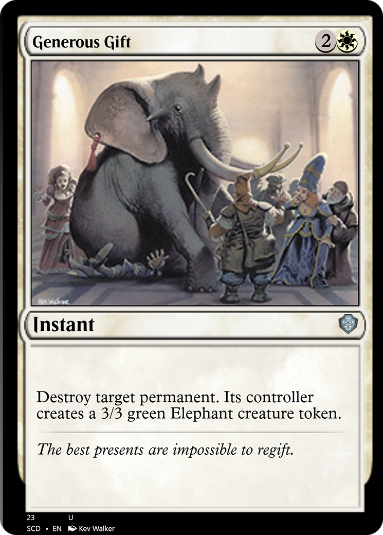 Generous Gift [Starter Commander Decks] | Pegasus Games WI
