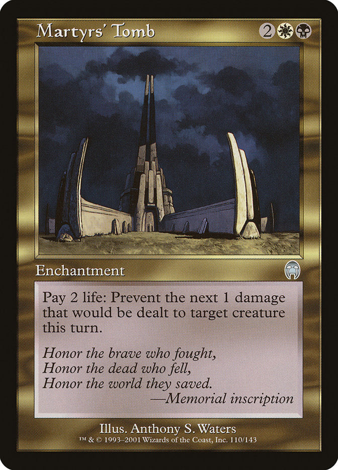 Martyrs' Tomb [Apocalypse] | Pegasus Games WI