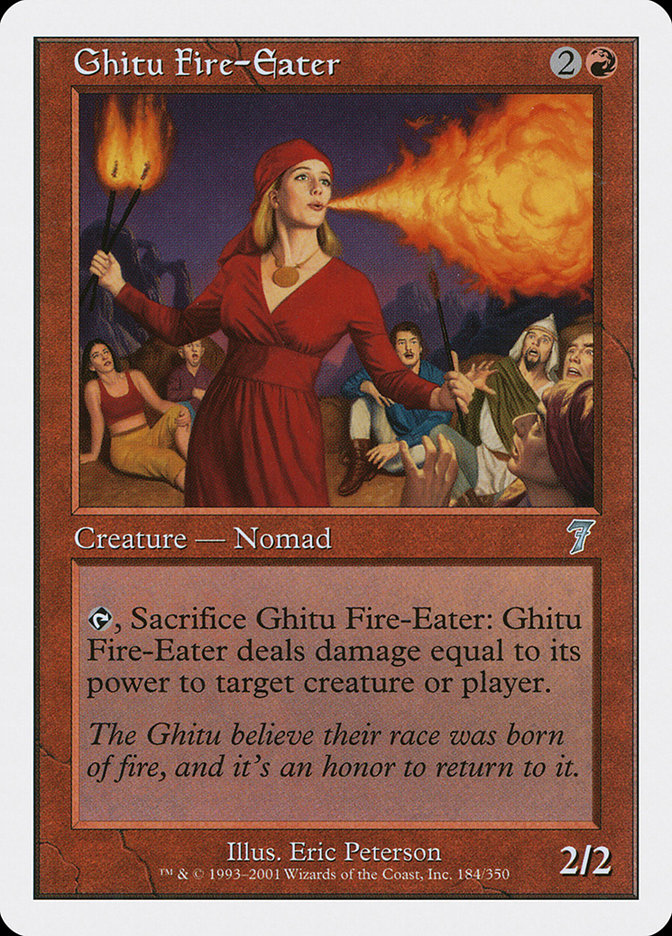 Ghitu Fire-Eater [Seventh Edition] | Pegasus Games WI