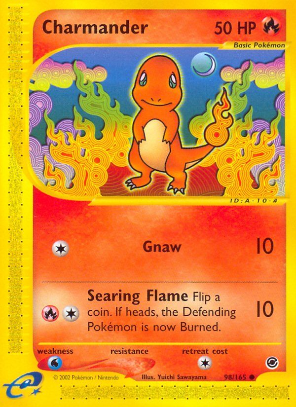 Charmander (98/165) [Expedition: Base Set] | Pegasus Games WI