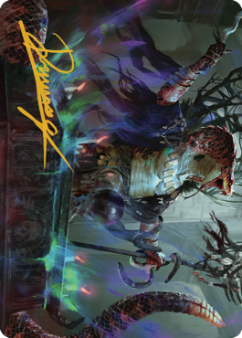 Sivriss, Nightmare Speaker Art Card (32) (Gold-Stamped Signature) [Commander Legends: Battle for Baldur's Gate Art Series] | Pegasus Games WI