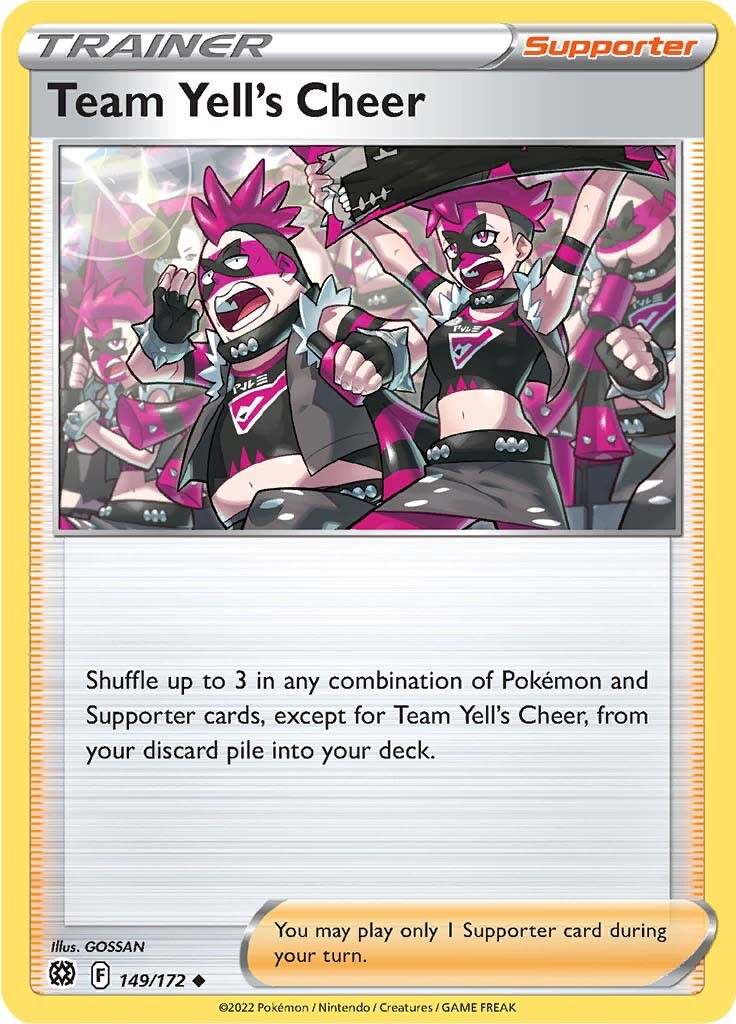 Team Yell's Cheer (149/172) [Sword & Shield: Brilliant Stars] | Pegasus Games WI