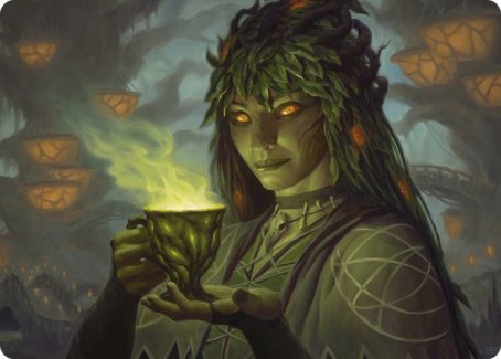 Dina, Soul Steeper Art Card [Strixhaven: School of Mages Art Series] | Pegasus Games WI