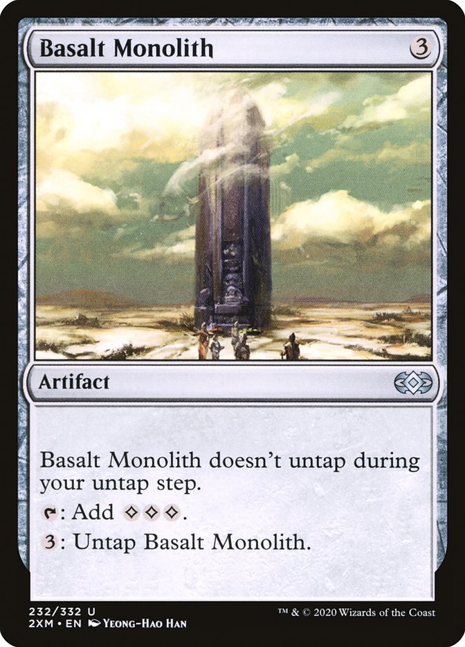 Basalt Monolith [Double Masters] | Pegasus Games WI