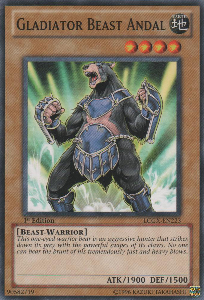 Gladiator Beast Andal [LCGX-EN223] Common | Pegasus Games WI