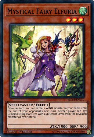 Mystical Fairy Elfuria [AC18-EN010] Super Rare | Pegasus Games WI