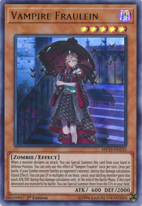 Vampire Fraulein [MP19-EN235] Ultra Rare | Pegasus Games WI