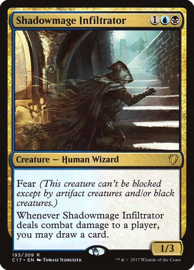 Shadowmage Infiltrator [Commander 2017] | Pegasus Games WI