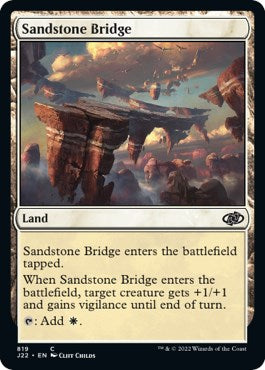 Sandstone Bridge [Jumpstart 2022] | Pegasus Games WI