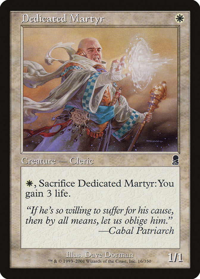 Dedicated Martyr [Odyssey] | Pegasus Games WI