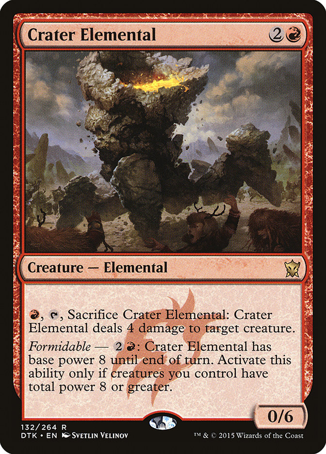 Crater Elemental [Dragons of Tarkir] | Pegasus Games WI