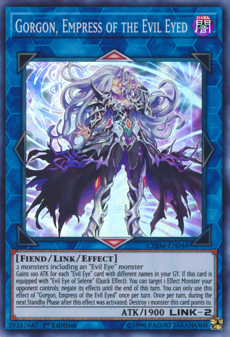 Gorgon, Empress of the Evil Eyed [CHIM-EN048] Super Rare | Pegasus Games WI