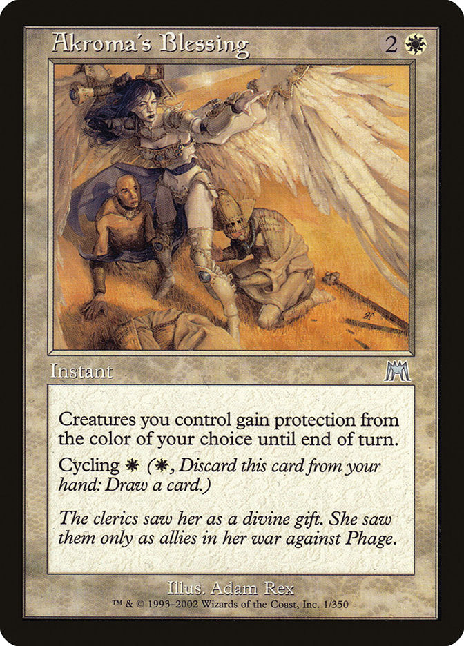 Akroma's Blessing [Onslaught] | Pegasus Games WI