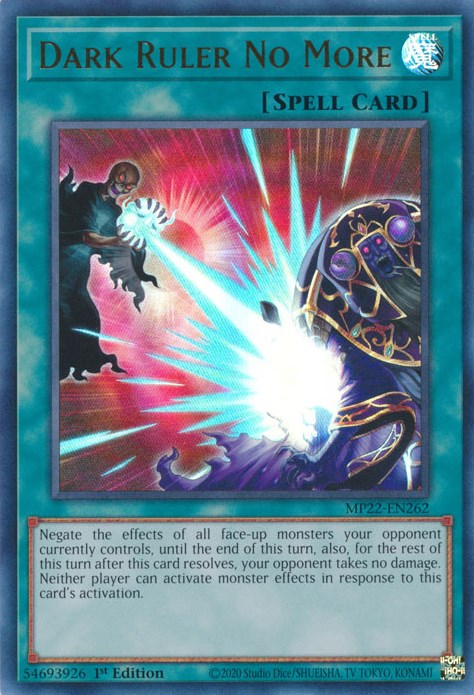 Dark Ruler No More [MP22-EN262] Ultra Rare | Pegasus Games WI