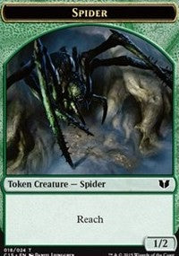 Spider // Dragon Double-Sided Token [Commander 2015 Tokens] | Pegasus Games WI