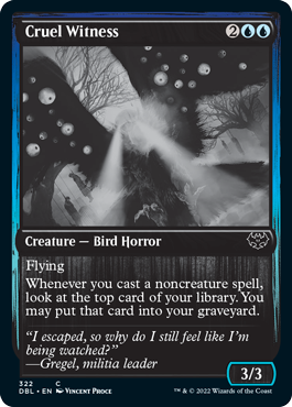 Cruel Witness [Innistrad: Double Feature] | Pegasus Games WI