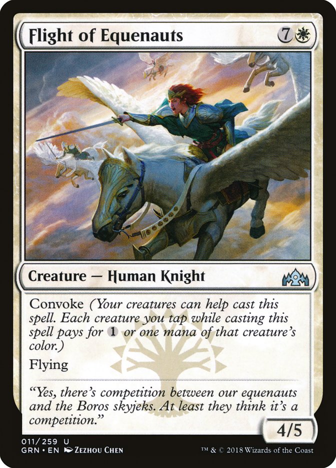 Flight of Equenauts [Guilds of Ravnica] | Pegasus Games WI
