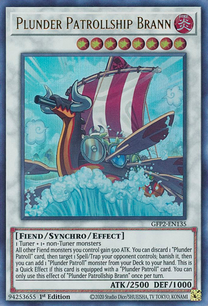 Plunder Patrollship Brann [GFP2-EN135] Ultra Rare | Pegasus Games WI