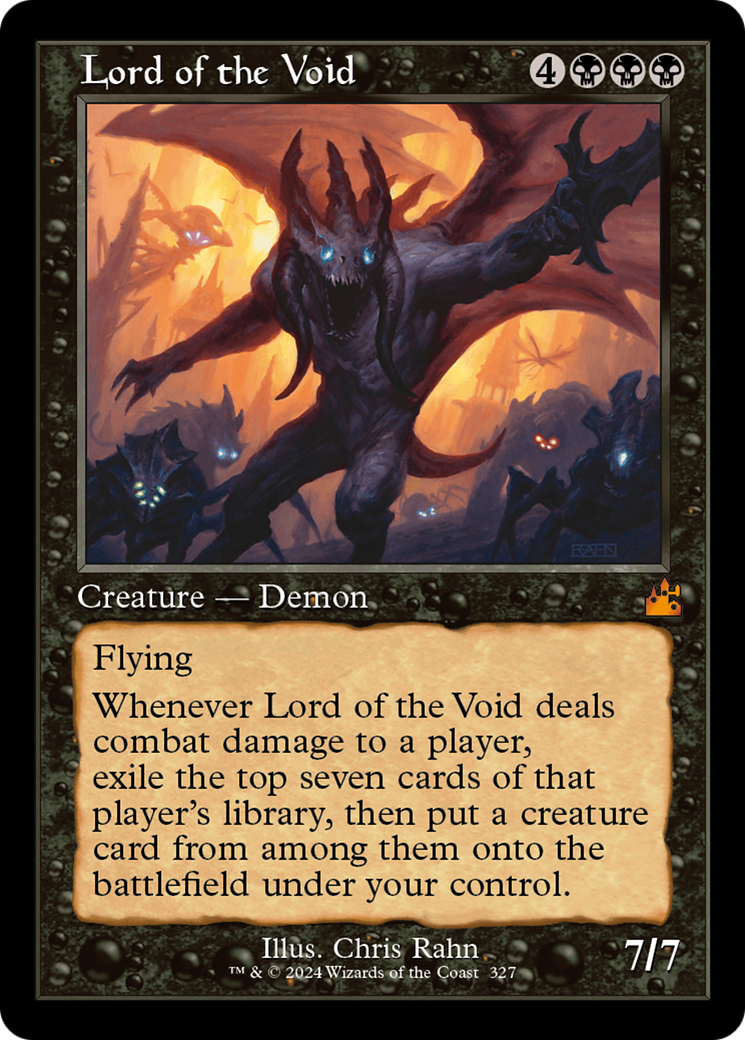 Lord of the Void (Retro Frame) [Ravnica Remastered] | Pegasus Games WI