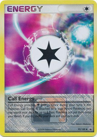 Call Energy (92/100) (League Promo) [Diamond & Pearl: Majestic Dawn] | Pegasus Games WI
