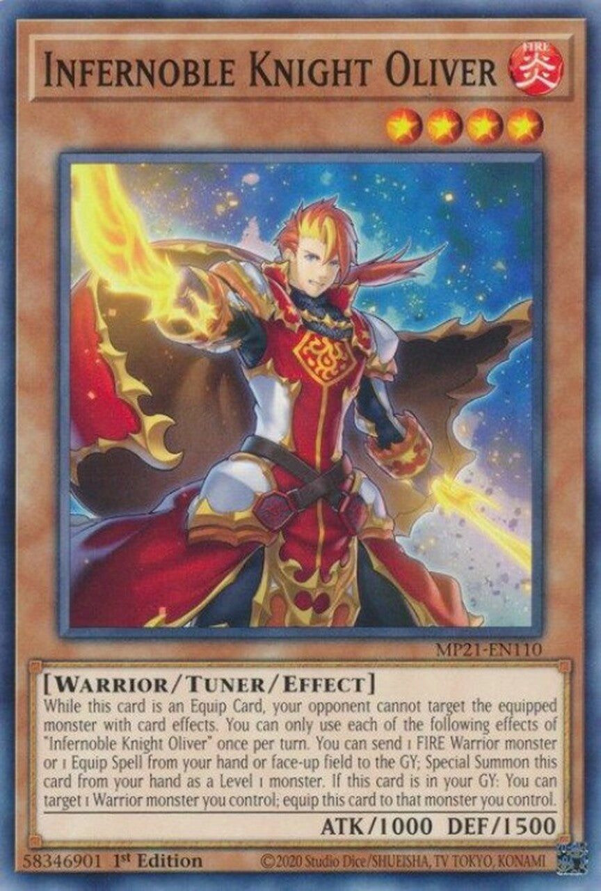 Infernoble Knight Oliver [MP21-EN110] Common | Pegasus Games WI