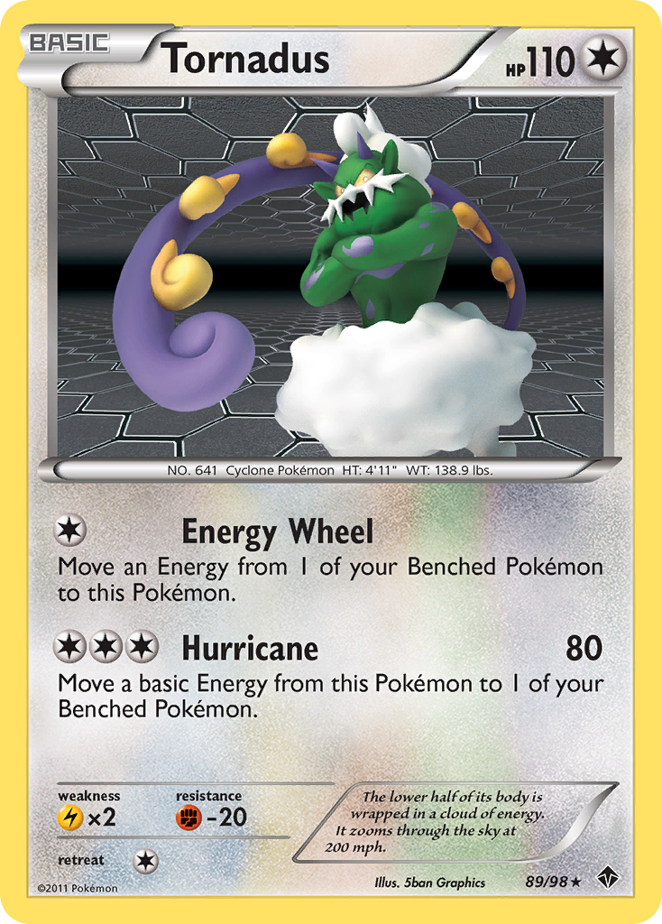 Tornadus (89/98) [Black & White: Emerging Powers] | Pegasus Games WI