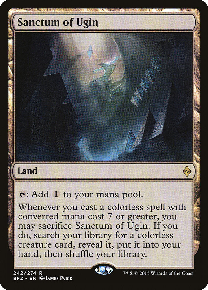 Sanctum of Ugin [Battle for Zendikar] | Pegasus Games WI
