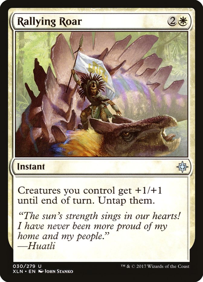 Rallying Roar [Ixalan] | Pegasus Games WI