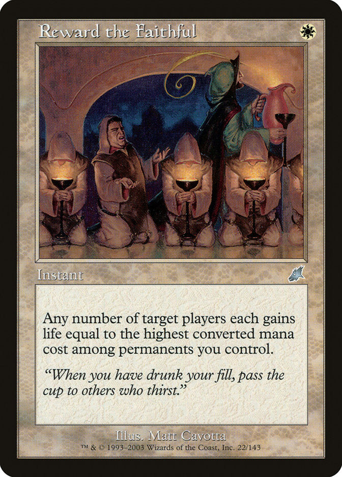 Reward the Faithful [Scourge] | Pegasus Games WI