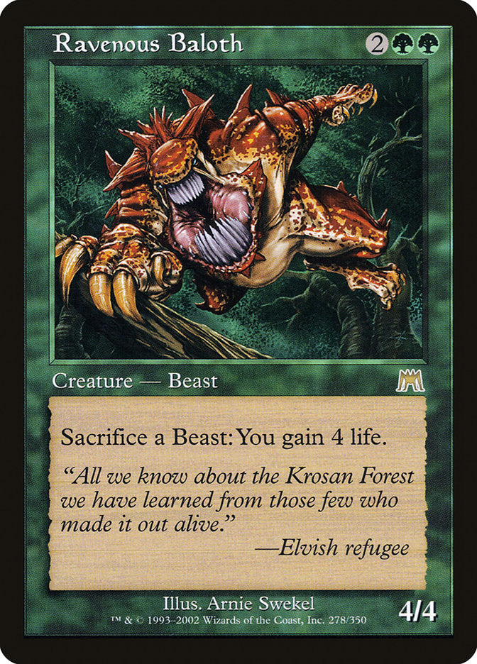 Ravenous Baloth [Onslaught] | Pegasus Games WI