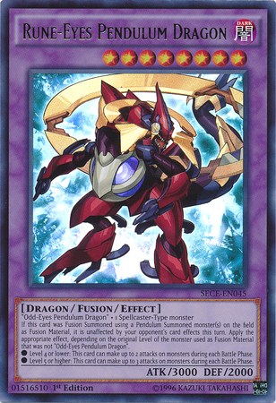 Rune-Eyes Pendulum Dragon [SECE-EN045] Ultra Rare | Pegasus Games WI