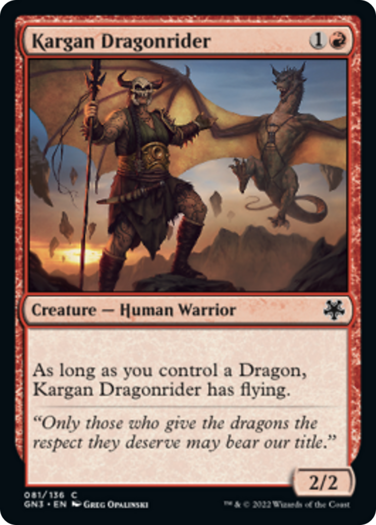 Kargan Dragonrider [Game Night: Free-for-All] | Pegasus Games WI