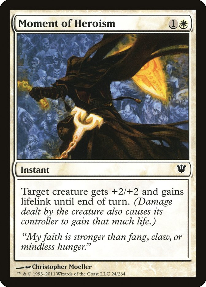 Moment of Heroism [Innistrad] | Pegasus Games WI