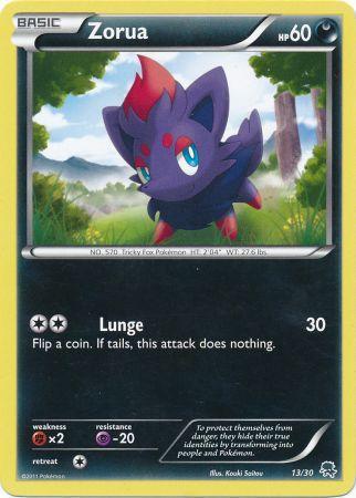 Zorua (13/30) [Black & White: Trainer Kit - Zoroark] | Pegasus Games WI